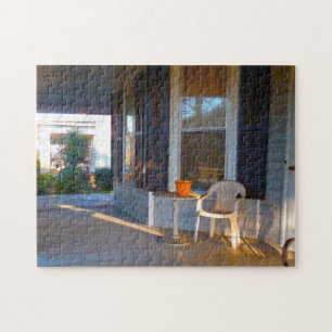 Plantation House South Carolina. Jigsaw Puzzle