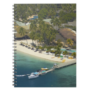 Plantation Island Resort, Malolo Lailai Island Spiral Notebook