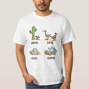 Plants and birds and rocks and things T-Shirt