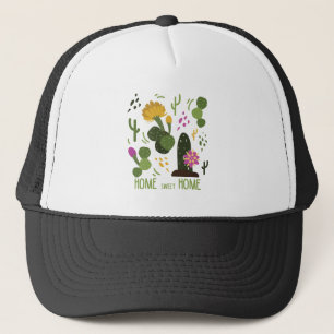 plants and flowers 18 trucker hat