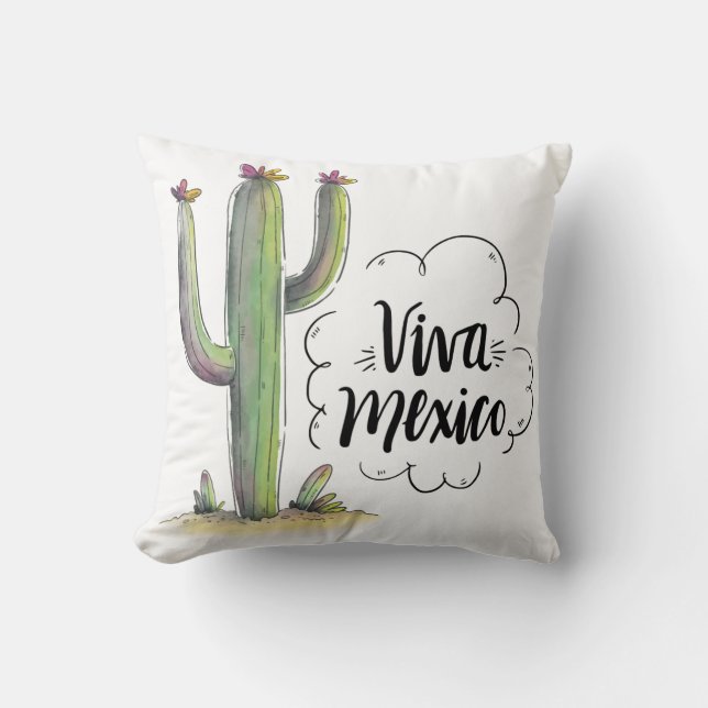 Plants and Flowers Cushion (Front)
