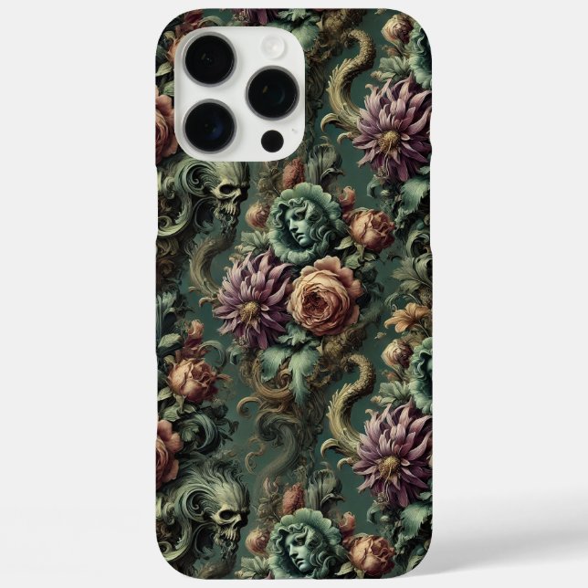 Plants and Pandemonium – Gothic Baroque Case-Mate iPhone Case (Back)