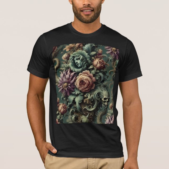 Plants and Pandemonium – Gothic Wearable Art T-Shirt (Front)