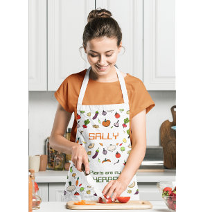 Plants are my Therapy Apron