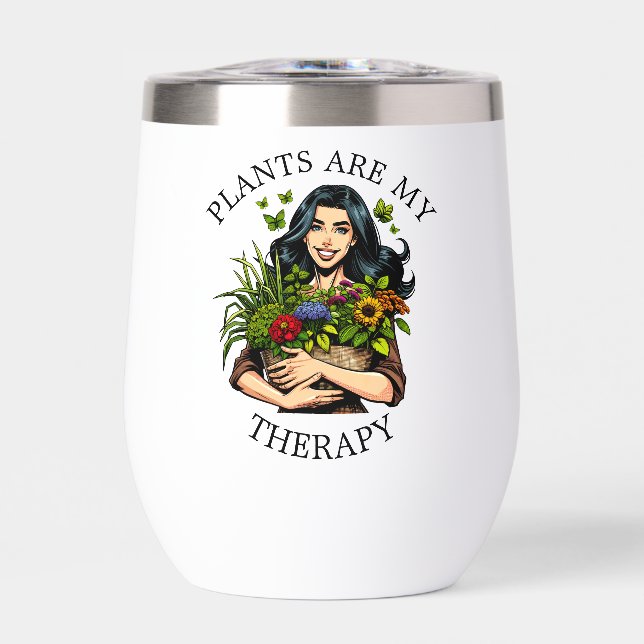 Plants are my Therapy | Funny Plant Addict (Front)