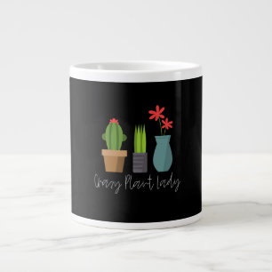 Plants - Crazy Plant Lady Large Coffee Mug