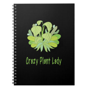 Plants - Crazy Plant Lady Notebook