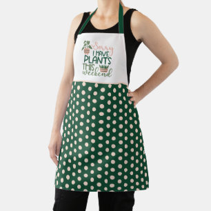 Plants Garden Nature Apron