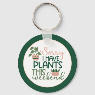 Plants Garden Nature Keychain