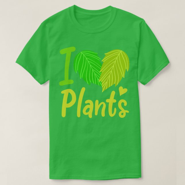 Plants Gardener T-Shirt (Design Front)