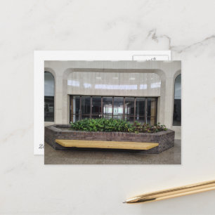 Plants in Liminal Space Nearly Abandoned Mall Postcard