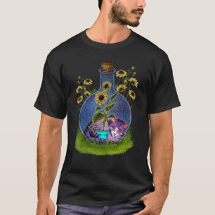 plants make people happy harden gardening 9 T-Shirt