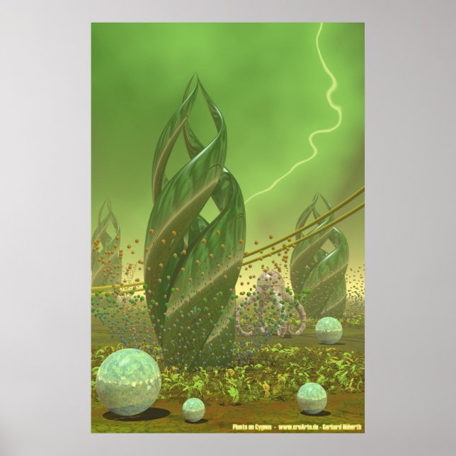 Plants of Cygnus IV Poster (Front)