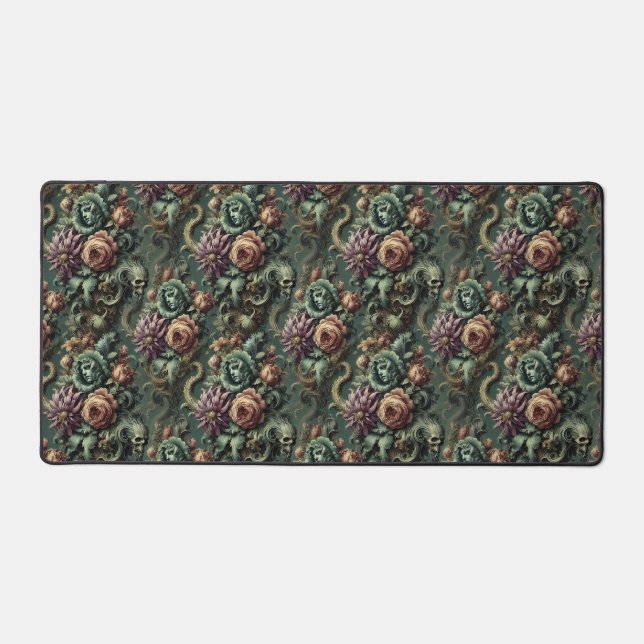 Plants & Pandemonium – Gothic Victorian Desk Mat (Front)