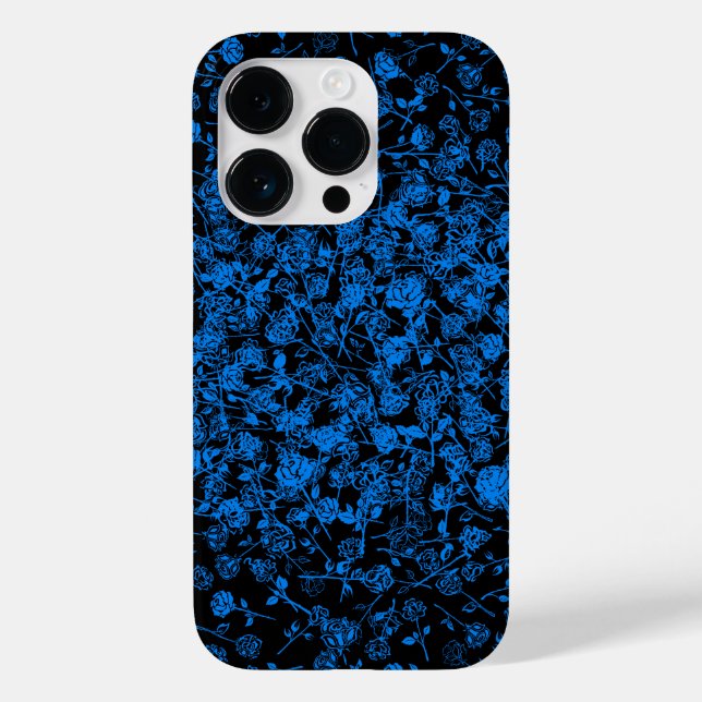 Plants pattern A05.b Black BG Case-Mate iPhone Case (Back)
