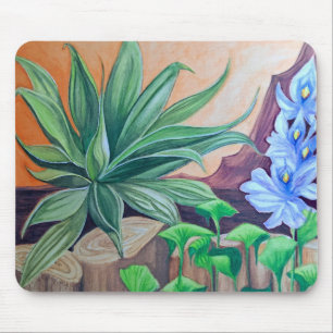 Plants Pond Party Mouse Pad