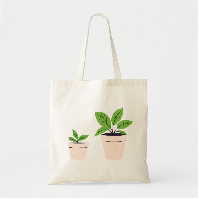 Plants Tote Bag (Front)