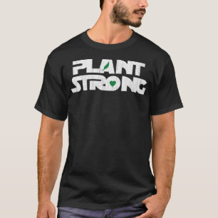 PLANTSTRONG Vegan Herbivore PlantBased Inspired De T-Shirt