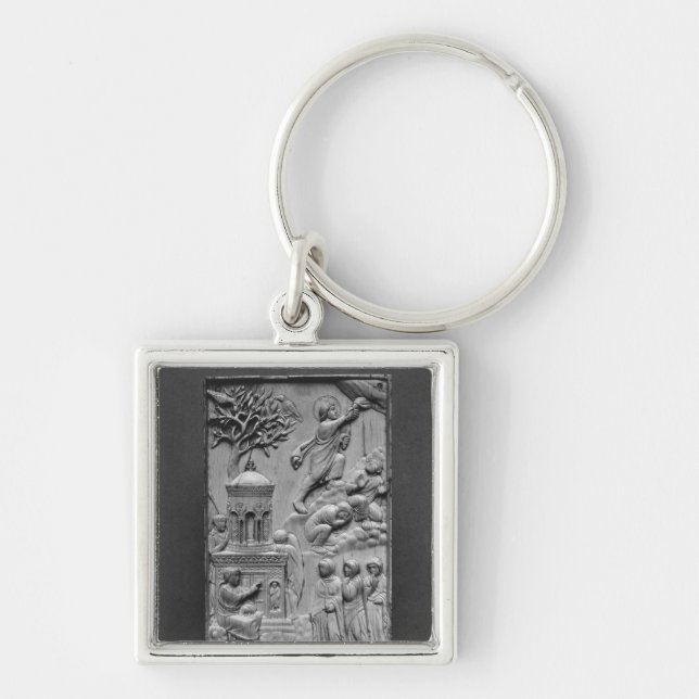 Plaque depicting the Ascension Key Ring (Front)