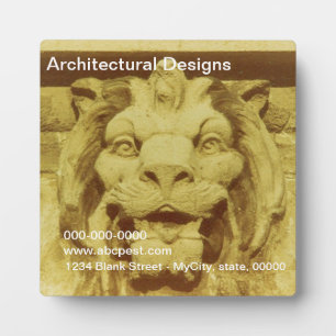 Plaque - Lion Head