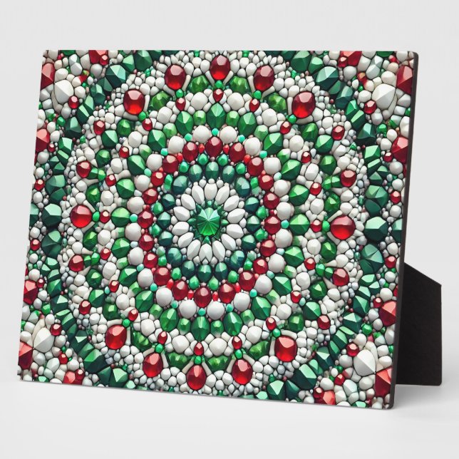 Plaque with Italian Colours Modern Design (Side)