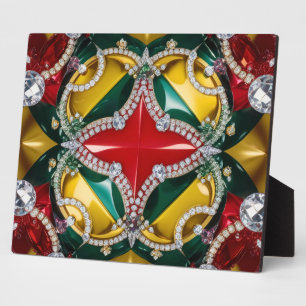 Plaque with Los Angeles Colours Modern Design