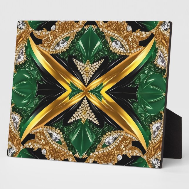 Plaque with South Jamaican Modern Design (Side)