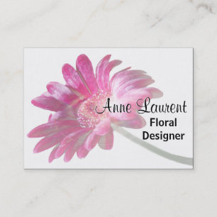 Plasher Pale Petals Professional 3.5" x 2.5" Business Card