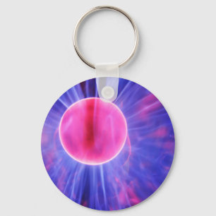 Plasma ball key ring