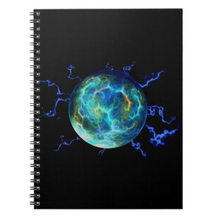 Plasma Electric Spiral Notebook