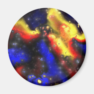 plasma fractal pattern magnet