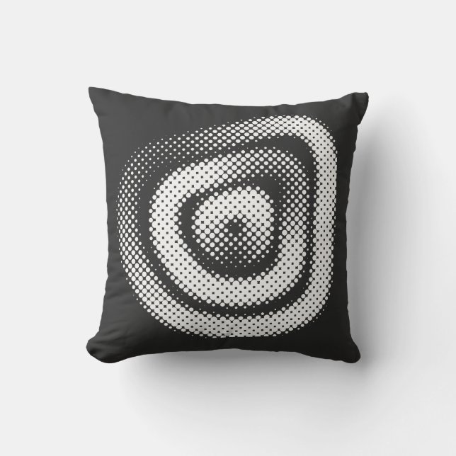 plasma halftone design cushion (Front)