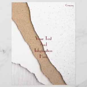 Plaster Coating Letterhead