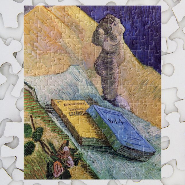 Plaster Statuette Rose and Novels Vincent van Gogh Jigsaw Puzzle (Creator Uploaded)