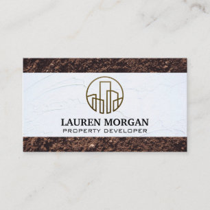 Plaster Wall   Soil   Building Business Card
