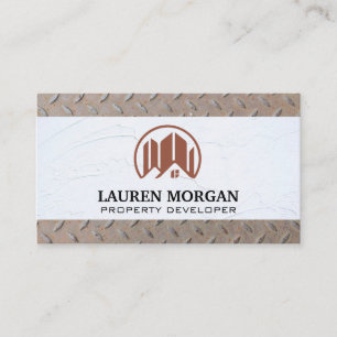 Plaster Wall   Still Pattern Business Card