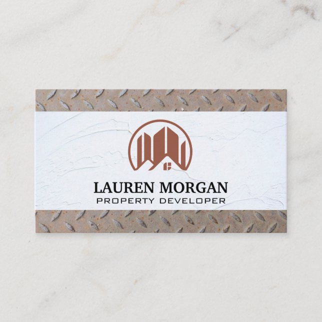 Plaster Wall | Still Pattern Business Card (Front)
