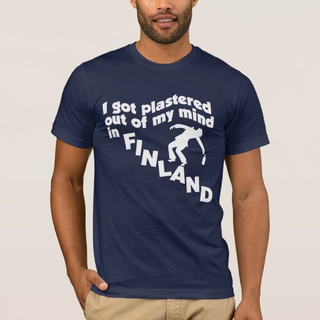 Plastered in Finland T-shirt (Front)