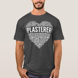 Plasterer Heart T-Shirt