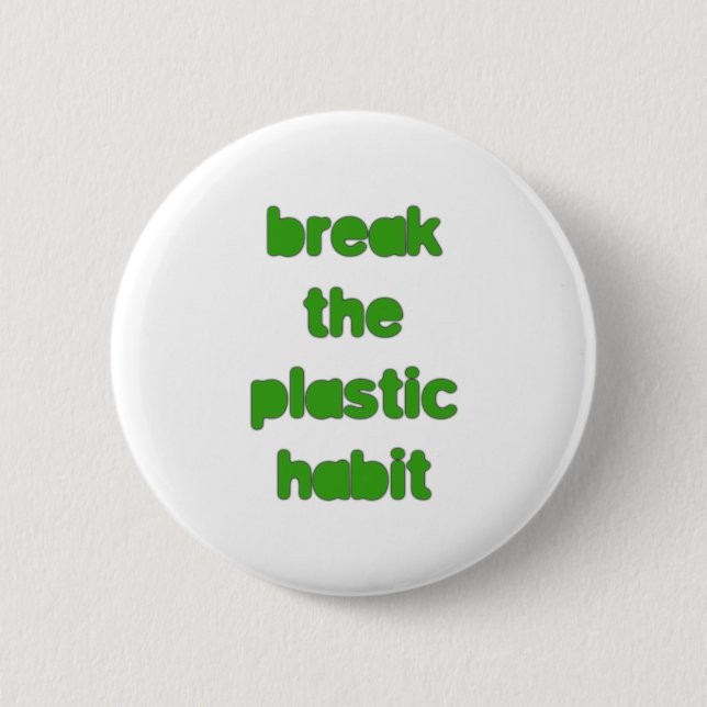 Plastic 6 Cm Round Badge (Front)