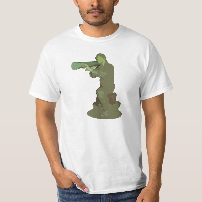 Plastic Army Guy T-Shirt (Front)
