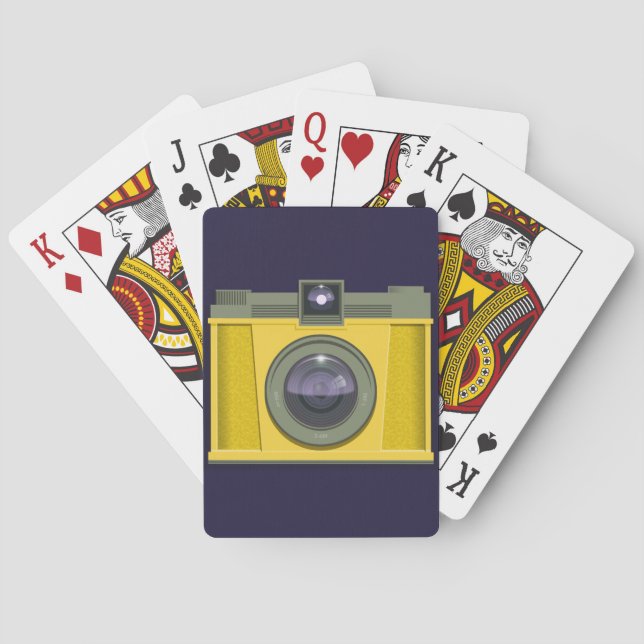 Plastic Camera Playing Cards (Back)