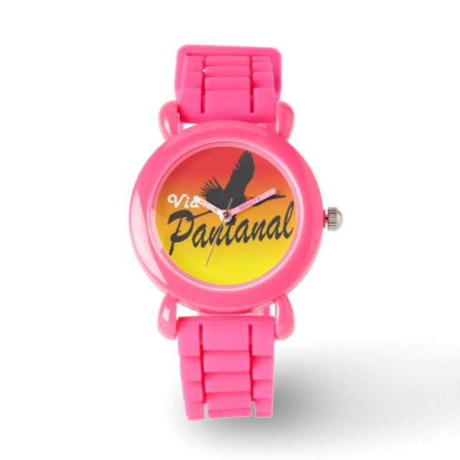 Plastic Child Clock Watch (Front)