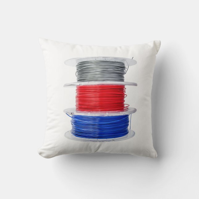 Plastic coils for 3D printing Cushion (Front)