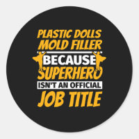 PLASTIC DOLLS MOLD FILLER Funny Humour Gift