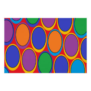 Plastic Egg Farm Poster