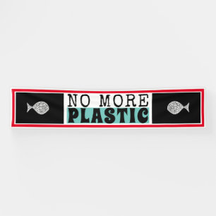 Plastic Fish, Climate Change Banner