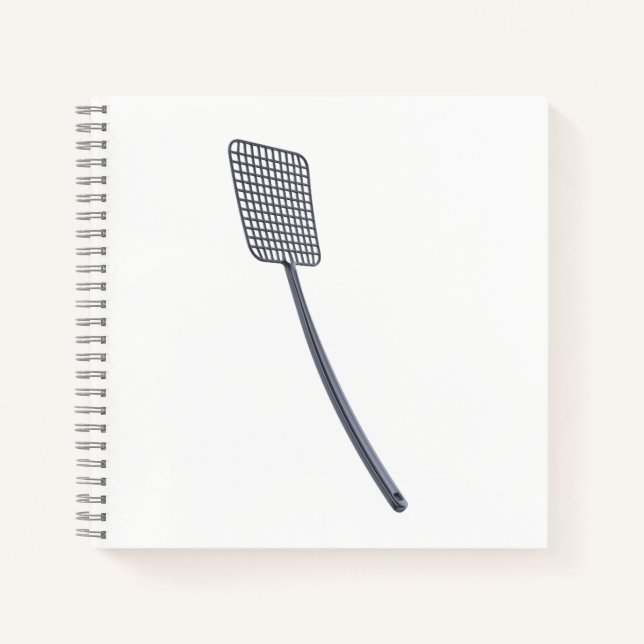 Plastic fly swatter notebook (Front)