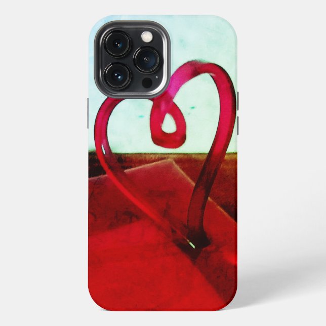 Plastic Heart iPhone Case (Back)