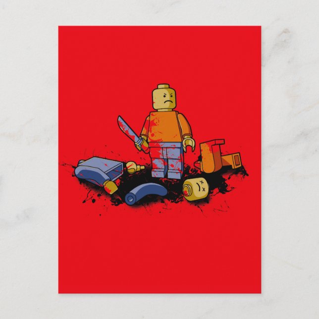 Plastic Horror Postcard (Front)